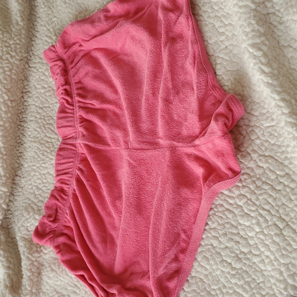 Terry cloth shorts, pink brand - Picture 2 of 4
